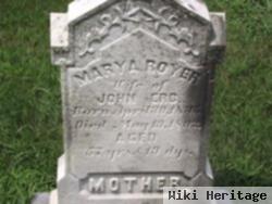 Mary A Royer Erb