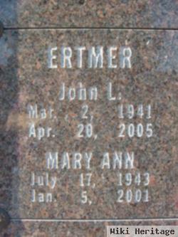 Mary Ann Ertmer