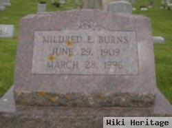 Mildred E Burns