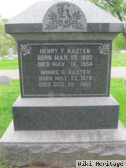 Henry F Kasten