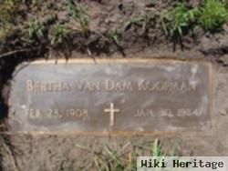 Bertha Van Dam Koopman