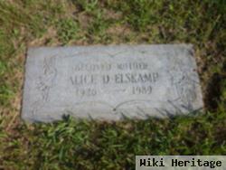 Alice D. Thifault Elskamp