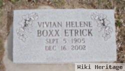 Vivian Helene Box Etrick