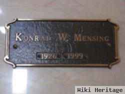 Konrad W Mensing