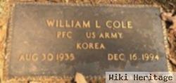 Pfc William L. Cole