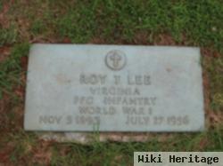 Pfc Roy T. Lee