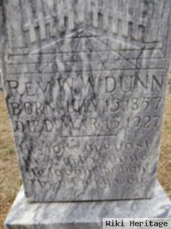 Rev William Washington Dunn