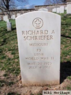 F3 Richard A Schriefer