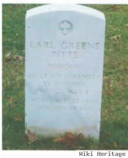 Earl Greene Pitts