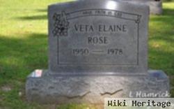 Veta Elaine Robinson Rose