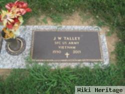 Sgt J. W. Talley