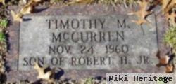 Timothy M Mccurren
