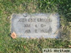 John Obie Gregory