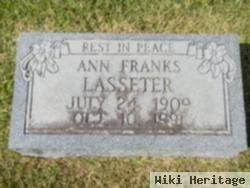 Ann Franks Lasseter