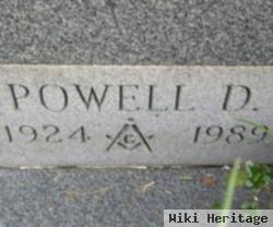 Powell D Cook