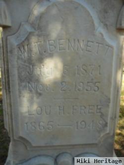 Lou H Bennett Free