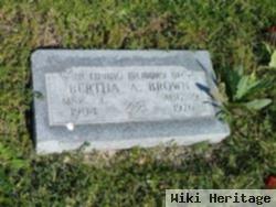 Bertha A. Brown