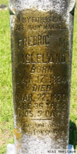 Frederick Marion Mcleland