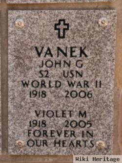 Violet M Vanek