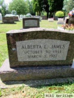 Alberta L James