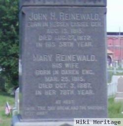 Mary Linsey Reinewald