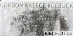 Gordon Wreece Roebuck