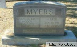 Susan Elizabeth Mccoy Myers