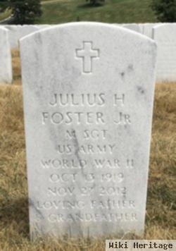 Julius H Foster, Jr