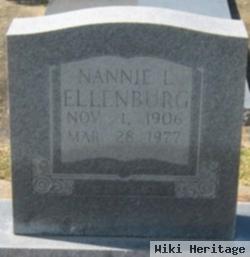 Nannie L. Ellenburg