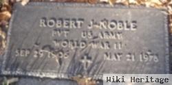 Robert J Noble