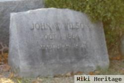 John Watkins Wilson, Sr