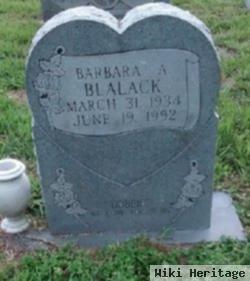 Barbara Anne "bobbie" Sarles Blalack