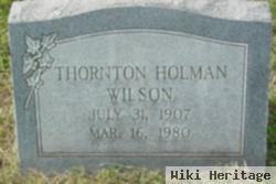 Thornton Holman Wilson