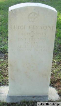 Pvt Luigi Faraoni