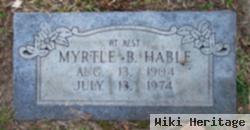 Myrtle B. Hable