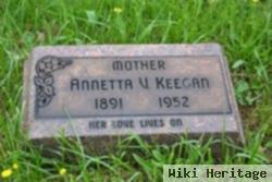 Annetta V Keegan