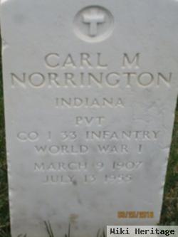 Carl M Norrington