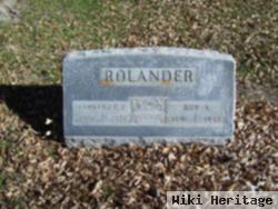 Florence E. Rolander