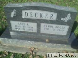 Lyle A Decker