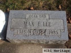 Maxwell E. "max" Lee