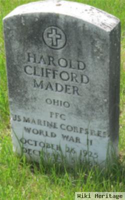 Harold Clifford Mader