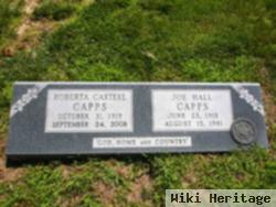 Roberta "bobby" Casteel Capps