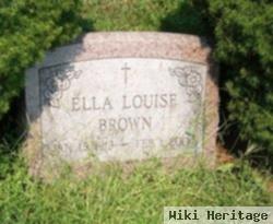 Ella Louise Brown