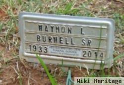 Waymon Leon Burwell, Sr