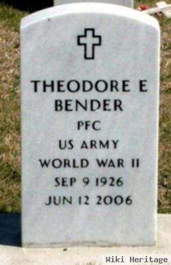 Theodore E. Bender