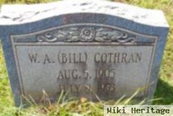 W. A. "bill" Cothran