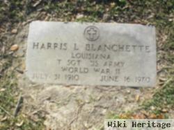 Harris Larry Blanchette, Sr