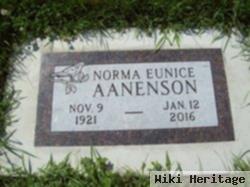 Norma Eunice Hanson Aanenson