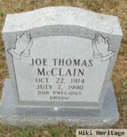 Joe Thomas Mcclain