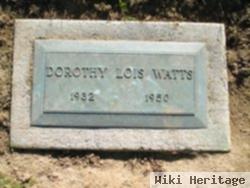 Dorothy Lois Watts